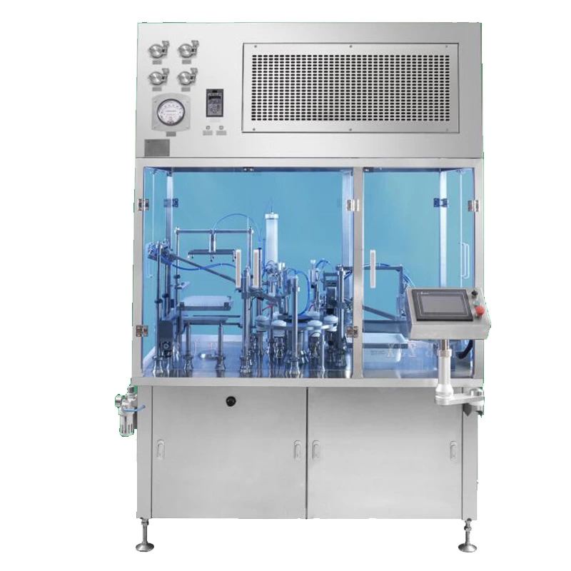 RPZ50-1N Vacuum Filling And Plugging Machine For Glass Pre-filling And Sealing Syringe