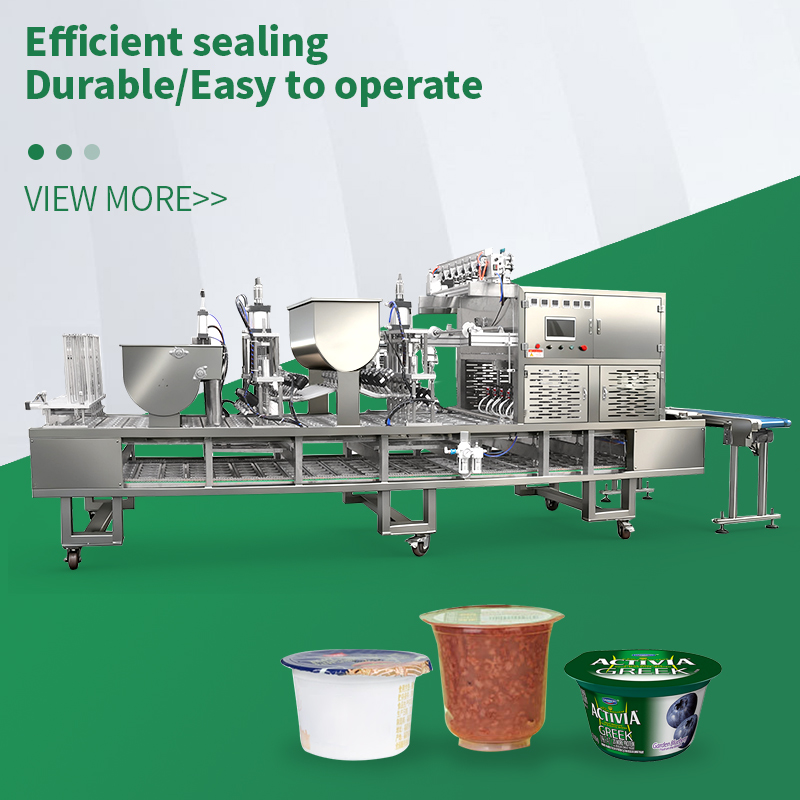 Cup/tray sealing machine