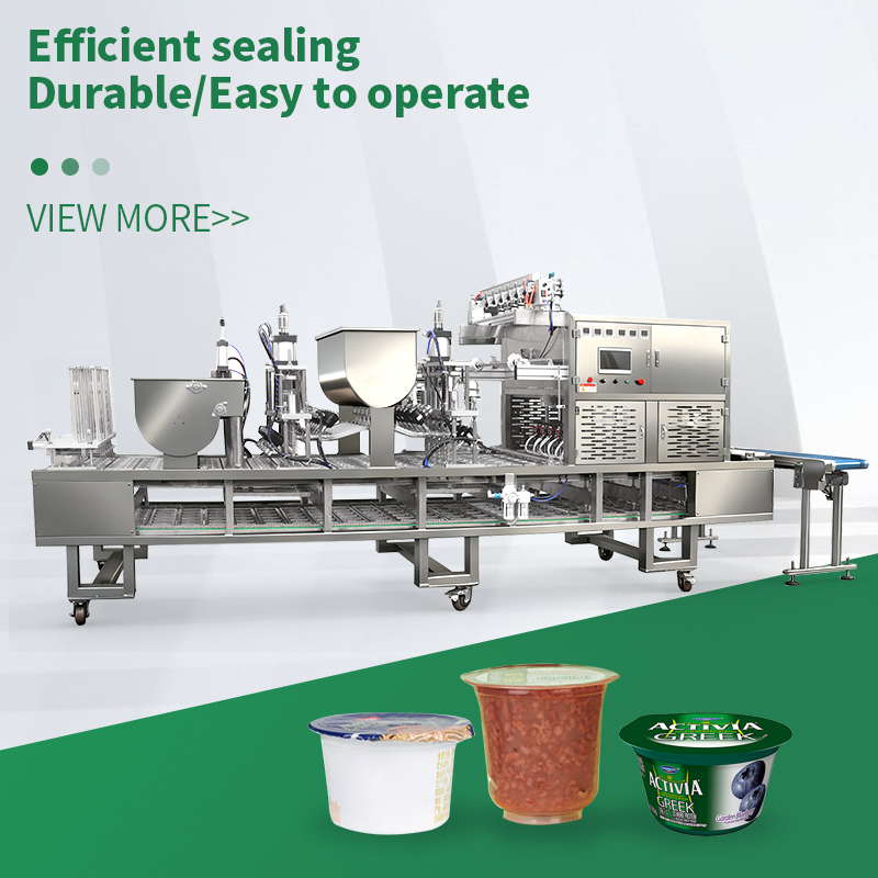 Cup/tray sealing machine