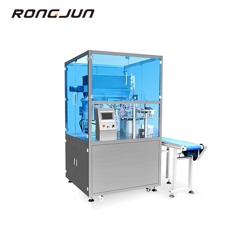Zld-3 Fully Auto Self-supporting Bagfilling Rotary Capping Machine