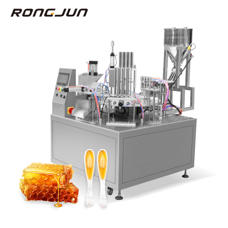 RJZP-00 Rotary Honey Spoonfilling And Sealing Machine