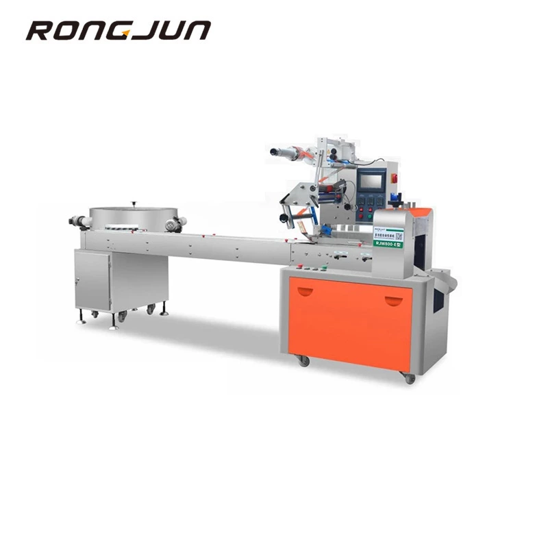 RJW800-E Three Servo Candy Pillow Packing Machine