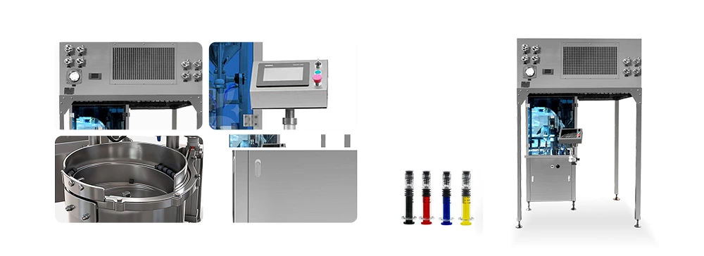 R30-T Pre-filling And Sealing Syringe Automatic Filling And Plugging Machine