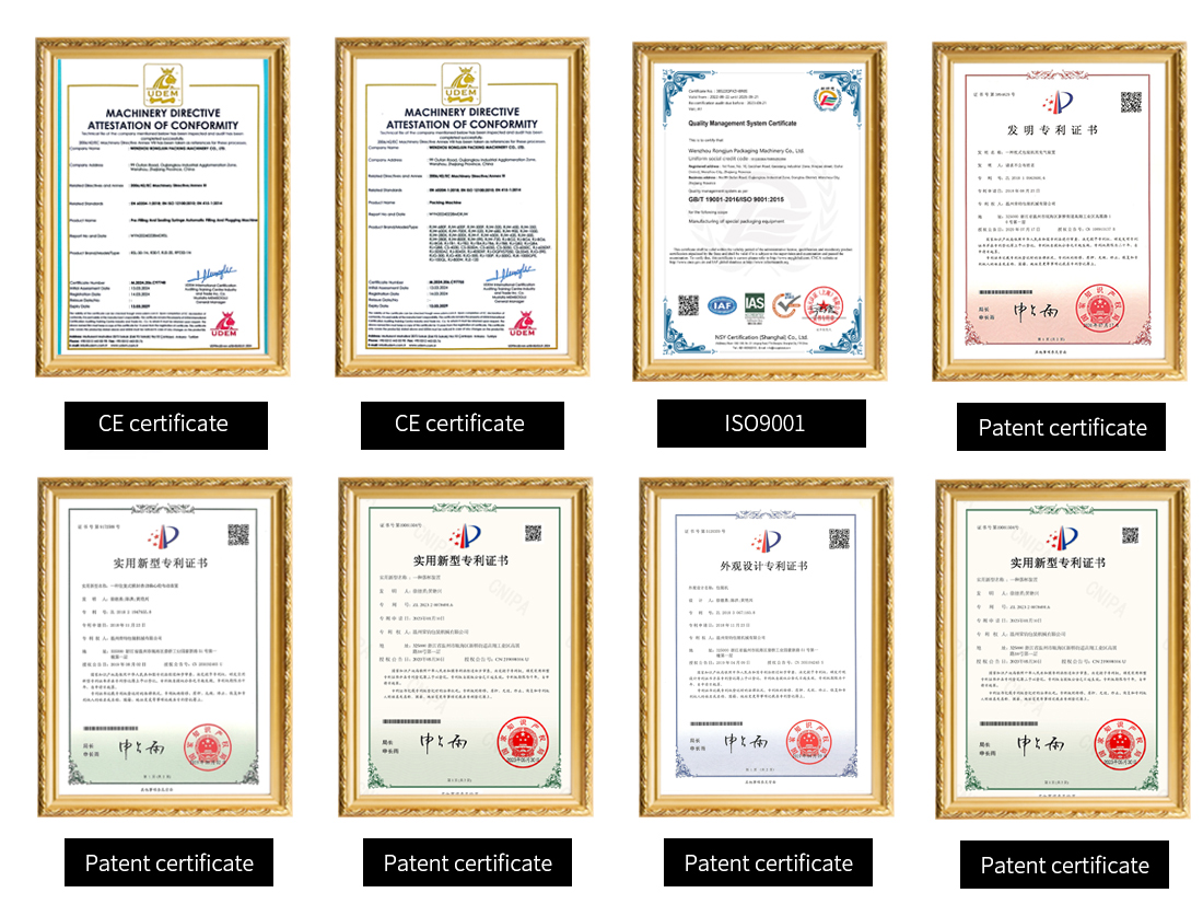 Certificates