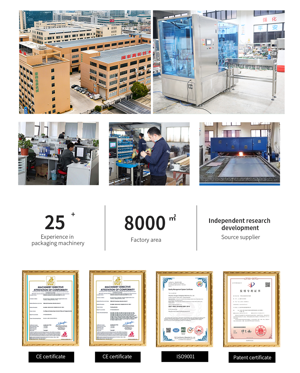 Zld-3 Fully Auto Self-supporting Bagfilling Rotary Capping Machine