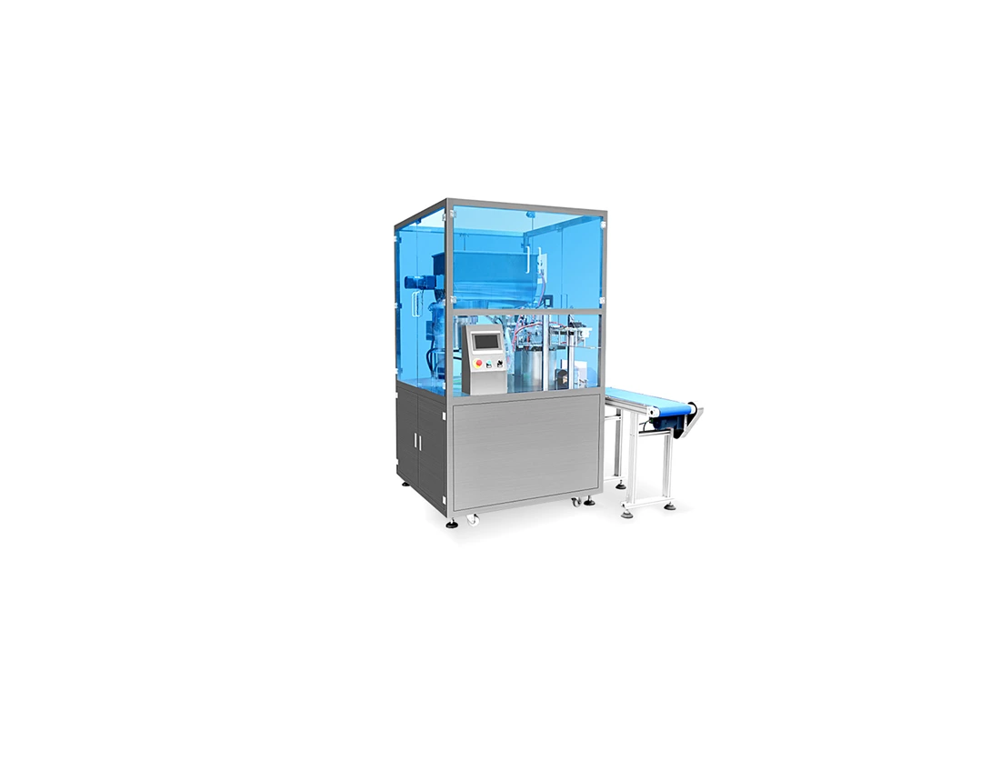 ZLD-3 FULLY AUTO SELF-SUPPORTING BAGFILLING ROTARY CAPPING MACHINE