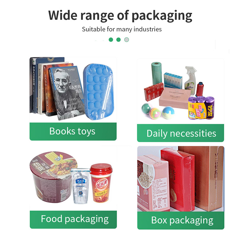 RJW 590 Servo Control High Speed Shrink Packing Machine