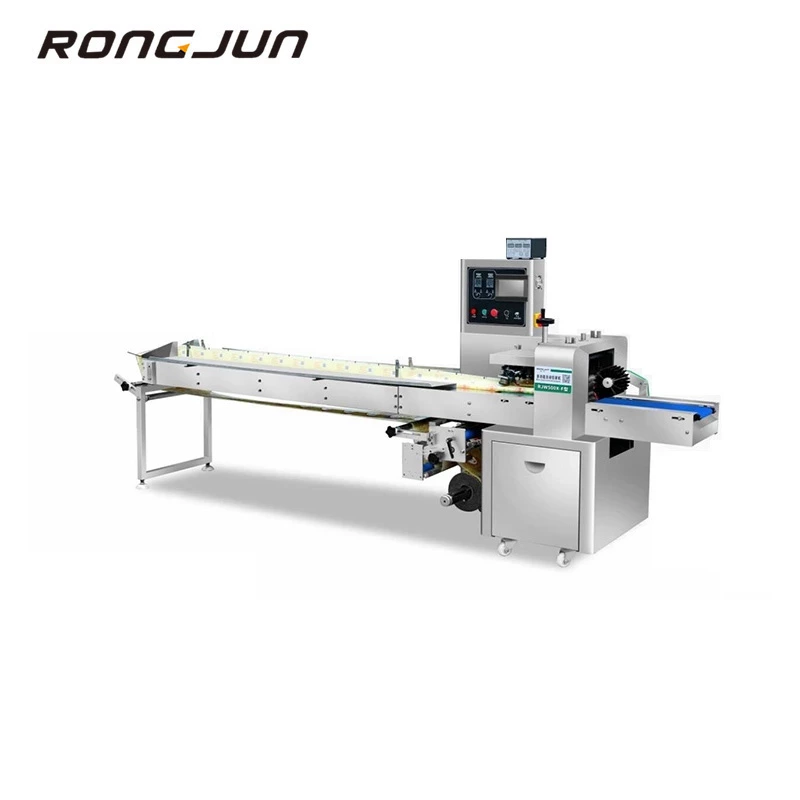 RJW280X/500X Single Or Three Servo Rear Film Wrapping Machine