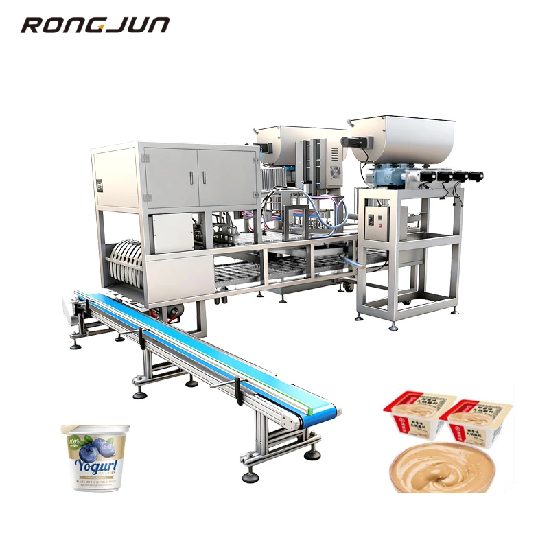 Automatic Cup Filling and Sealing Machine