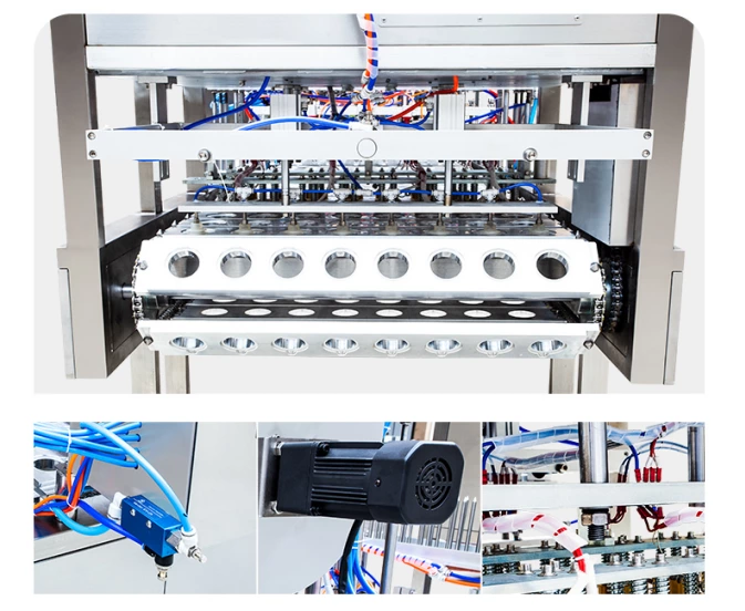 Automatic Cup Filling and Sealing Machine