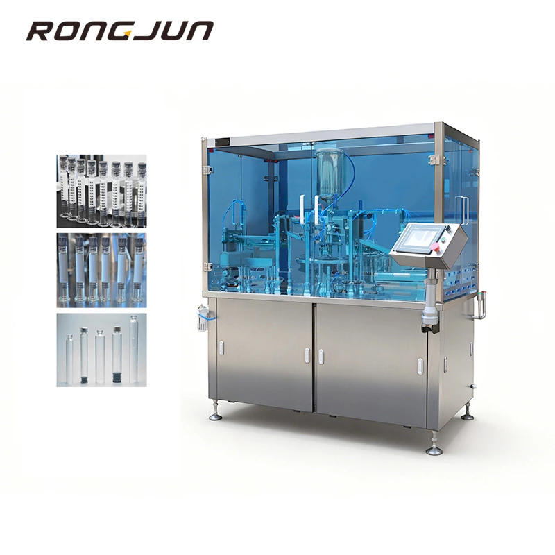 Pre-filling And Sealing Syringe Automatic Filling And Plugging Machine
