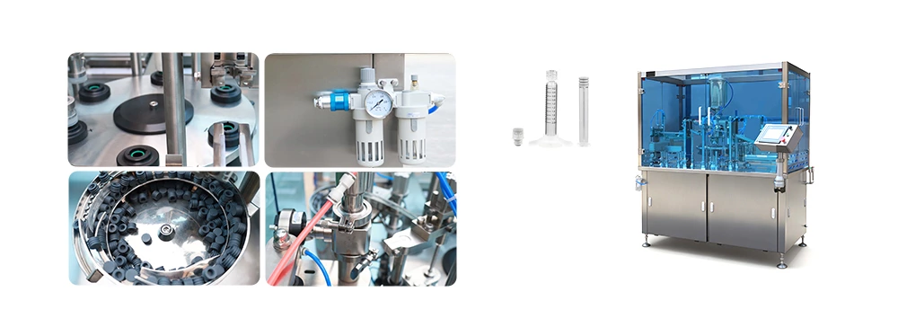 Pre-filling And Sealing Syringe Automatic Filling And Plugging Machine