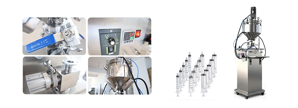 Manual syringe pre-filling and filling machine