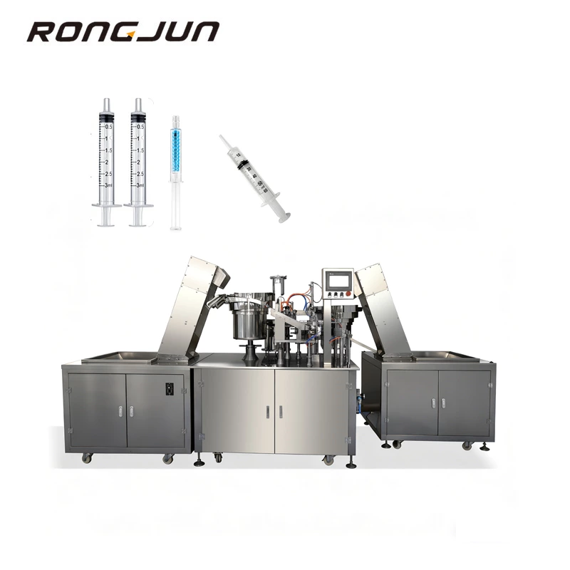 RJS-80 Pre-filling syringe filling and stuffing machine